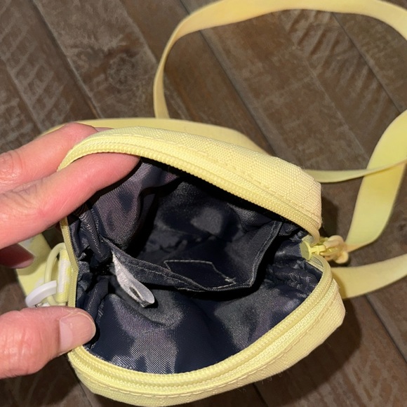 NWOT, Adidas crossbody phone/ utility pouch in neon yellow . - Picture 5 of 5